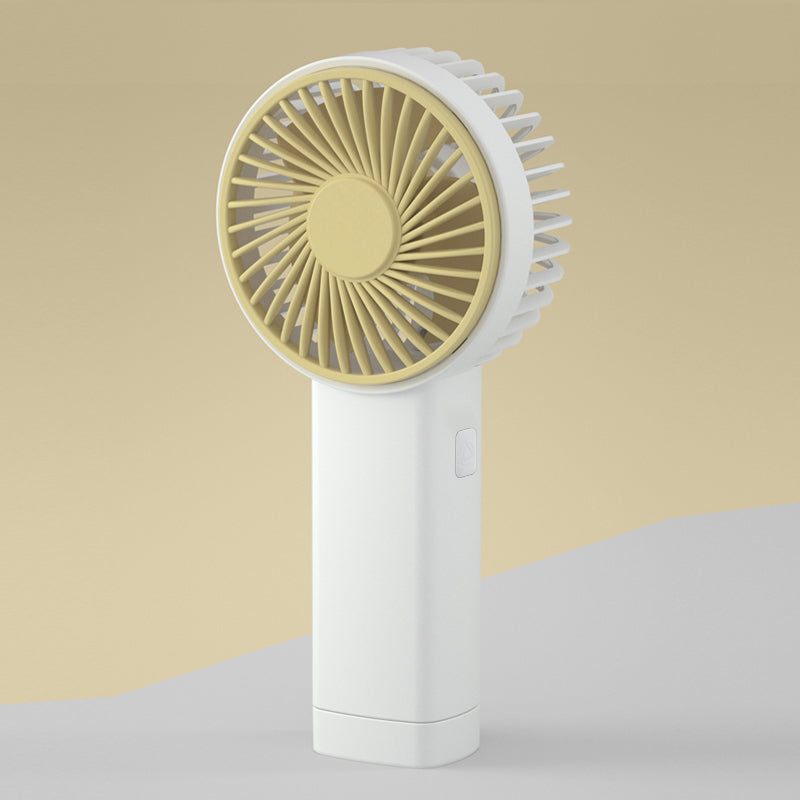 Mini Portable Fan Powerful Cute Design 3 Speed Personal Small Desk Fan with Base ZB064