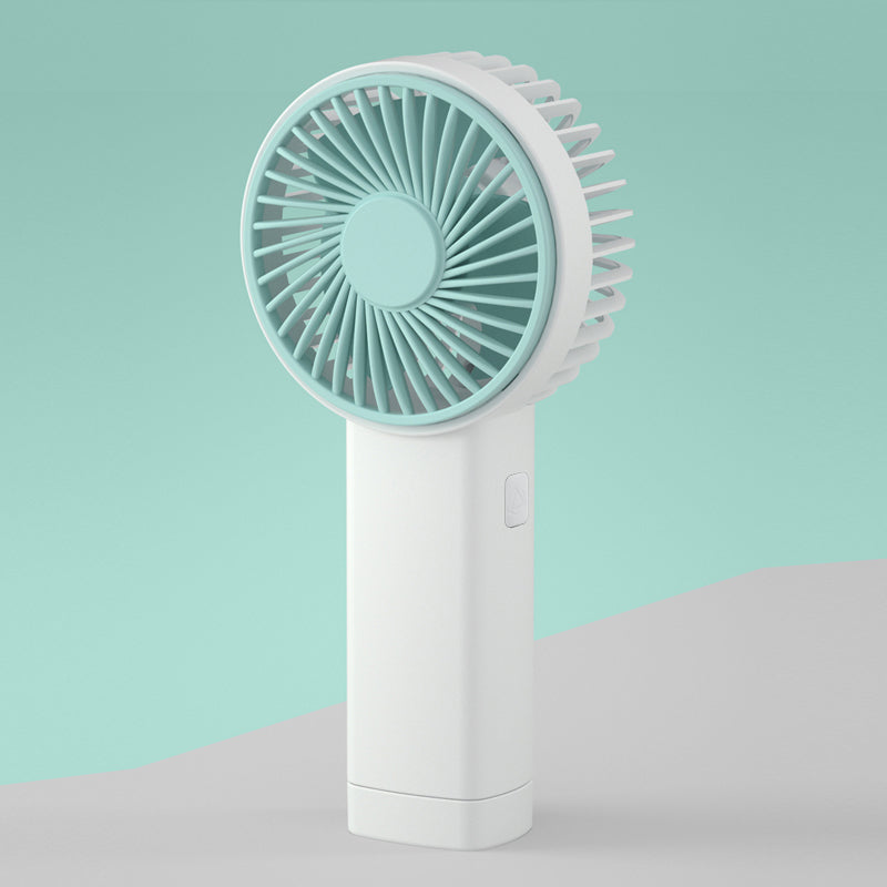 Mini Portable Fan Powerful Cute Design 3 Speed Personal Small Desk Fan with Base ZB064